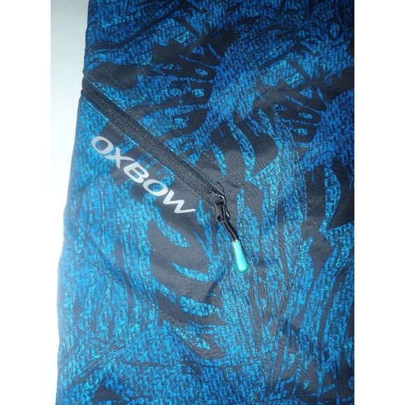 Oxbow Laird Men's Board Shorts Size 30 Blue & Black Floral Print Pockets‎ - Picture 2 of 5